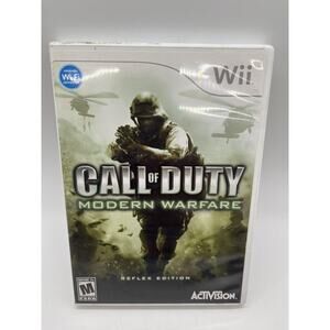 Call Of Duty Modern Warfare Reflex Edition (Nintendo Wii) Complete - Tested